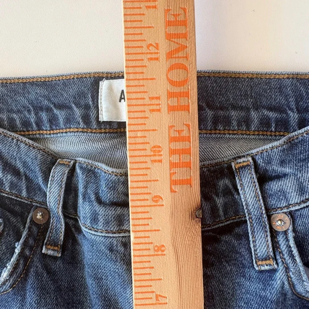 Agolde Toni Slim Straight Jeans Womens 26 Blue High Rise‎ A133C-3002